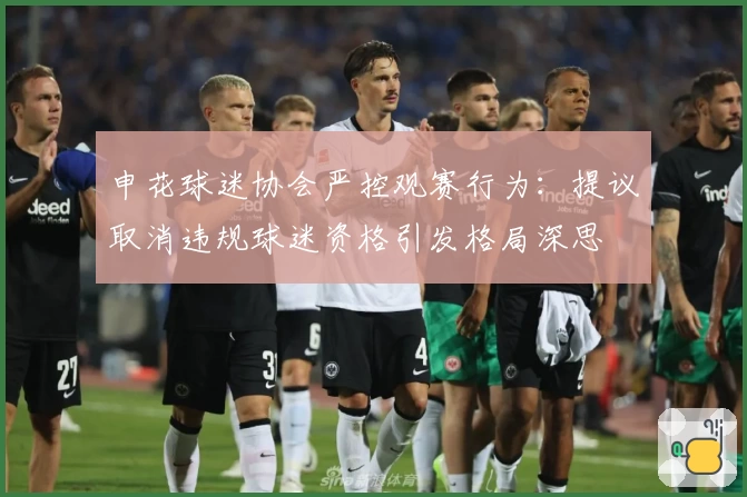申花球迷协会严控观赛行为:提议取消违规球迷资格引发格局深思